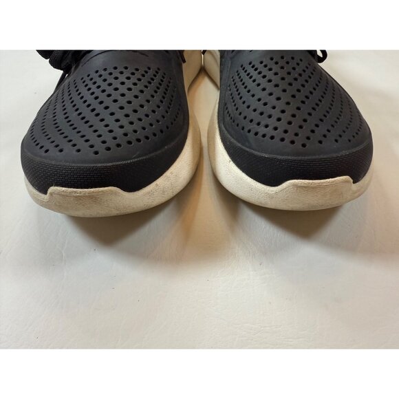 LiteRide By Crocs Mens Black Casual Shoes Size M10 Lightweight Breathable Design - Picture 3 of 8